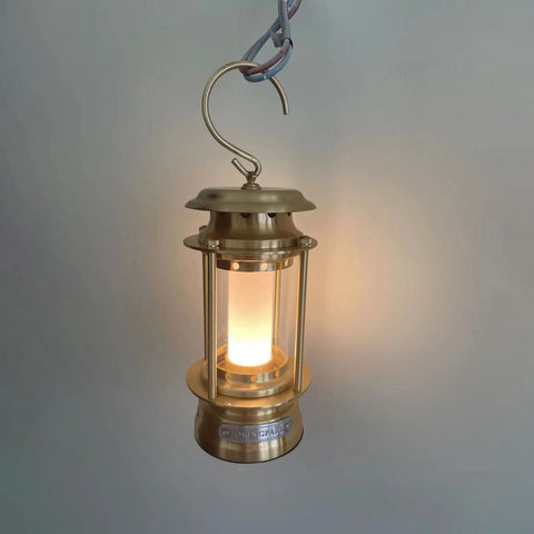 Brass Camping Hanging Lights 01