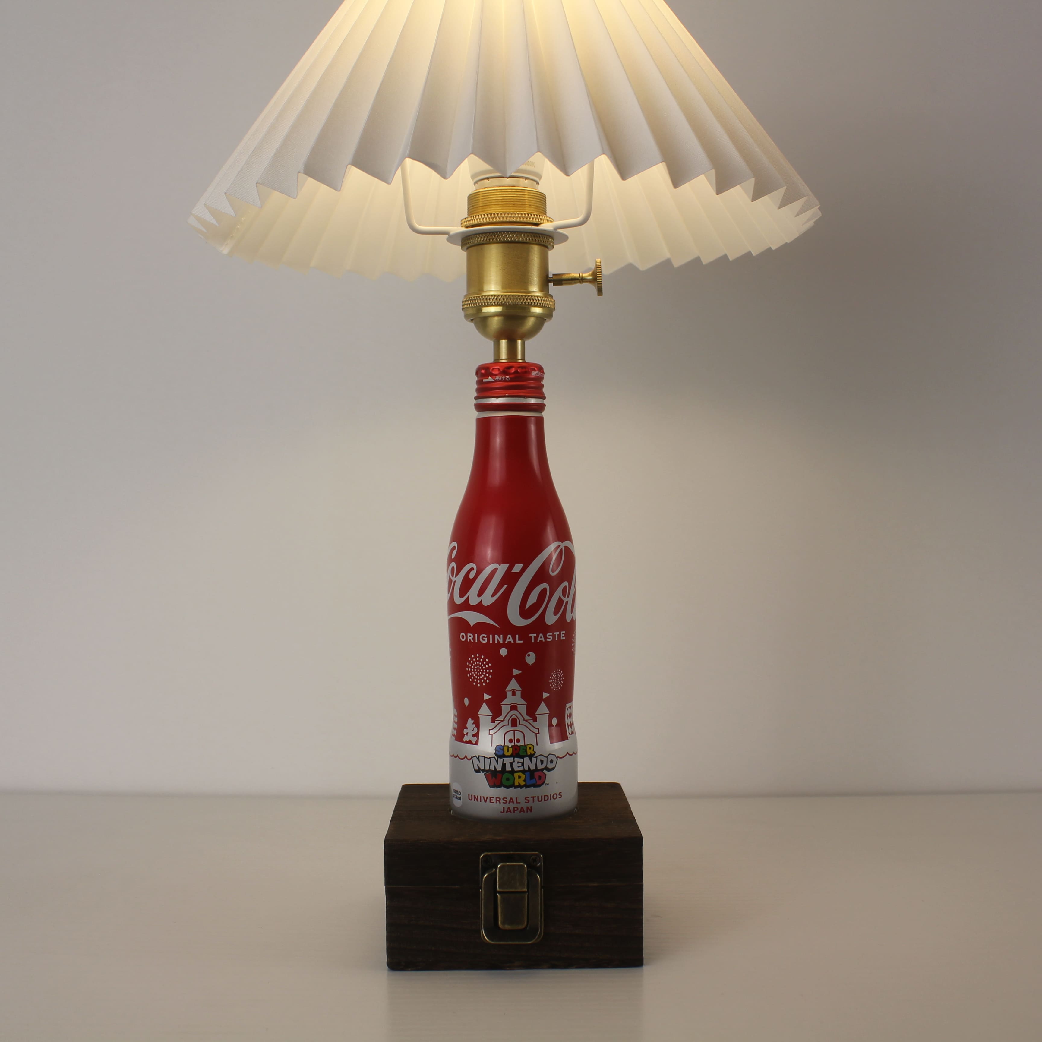 Battery Operated Japan Mario COCA COLA Bottle Lamp - 2022 Special