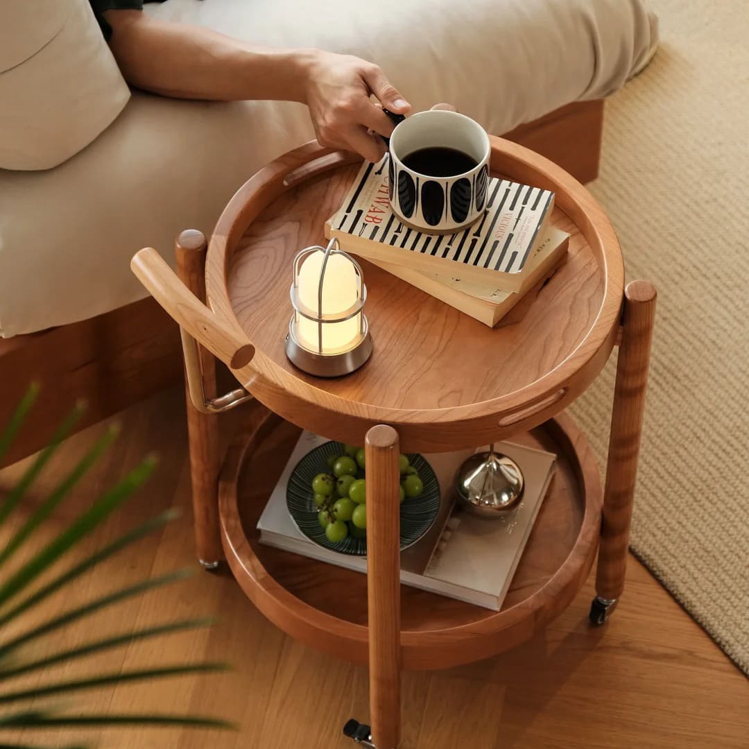 battery operated lamp table