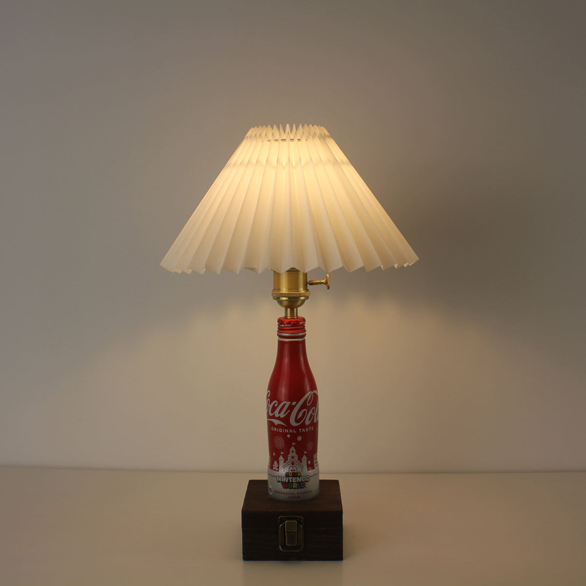 Battery Operated Japan Mario COCA COLA Bottle Lamp - 2022 Special