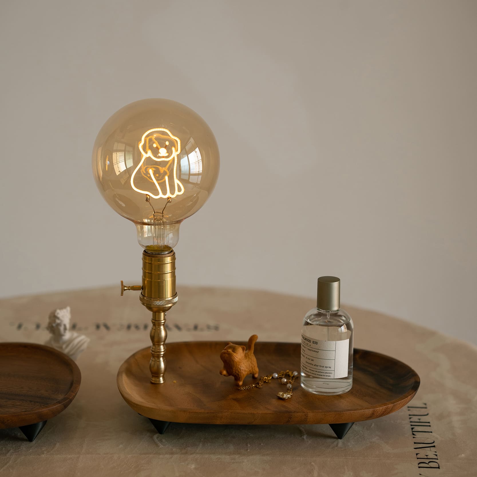 Dog Bulb Bedside Lamp